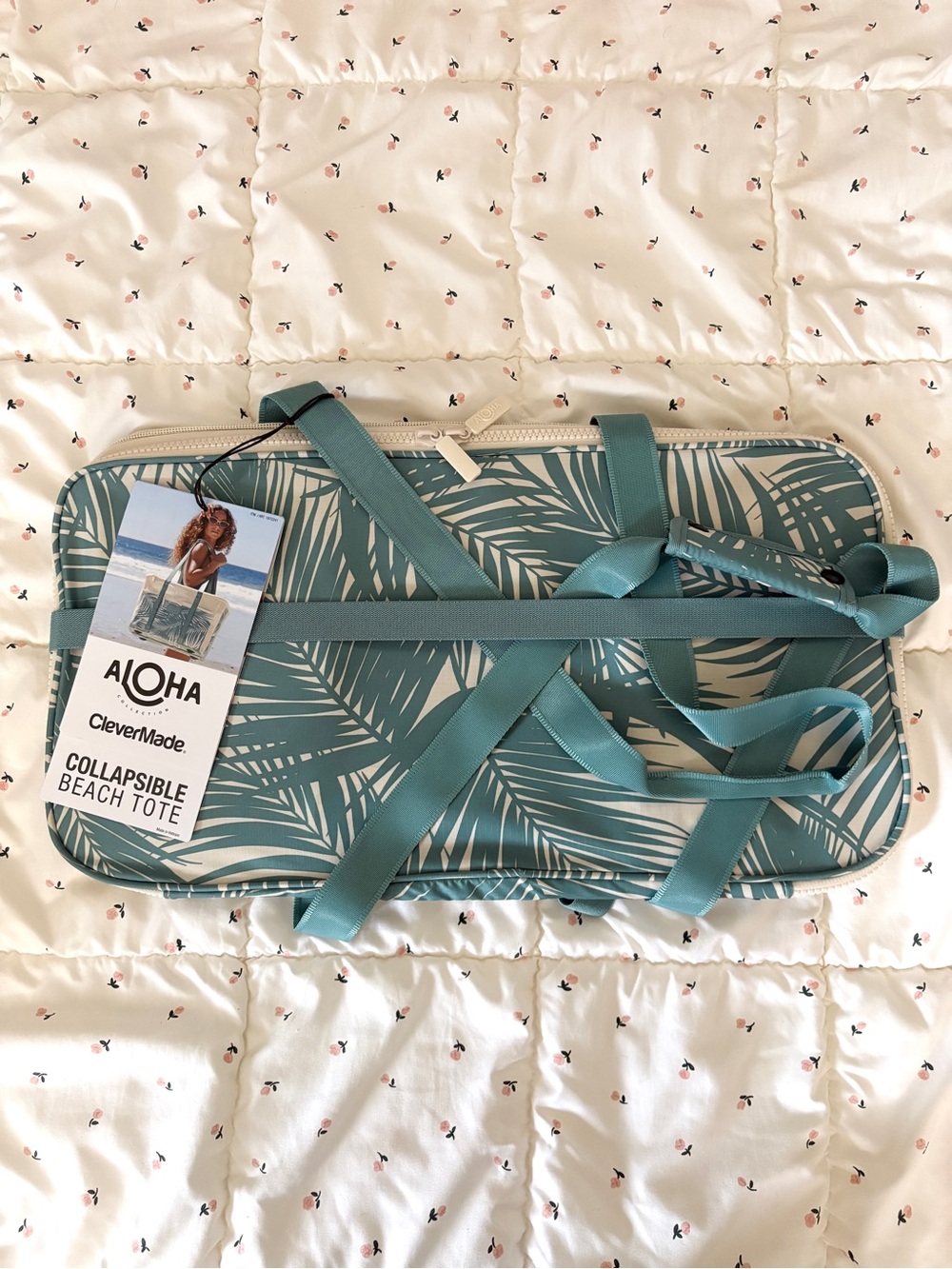 Aloha Collection Collapsible Tote Bag